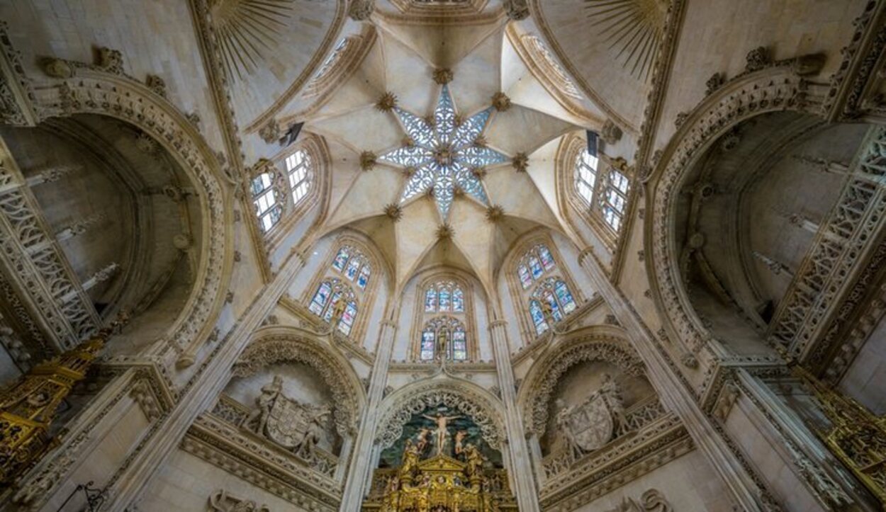 Interior de la Catedral de Burgos, donde está enterrado el Cid
