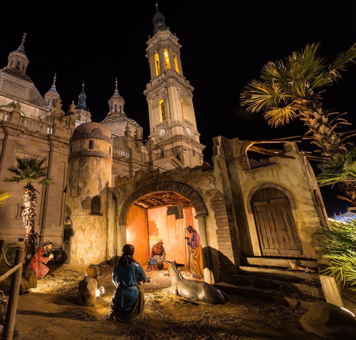 El tradicional Belén de Judea en Zaragoza l Fuente: Zaragoza Turismo