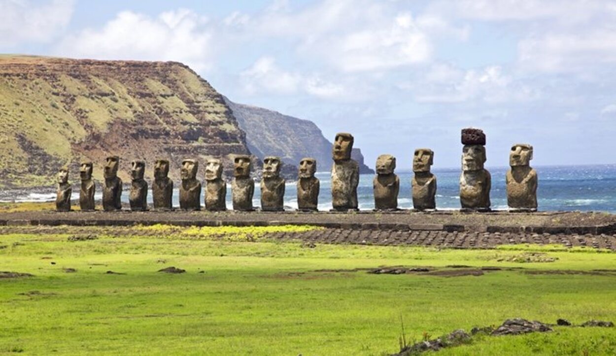 Los moais fueron hechos para representar a los ancestros importantes de Rapa Nui