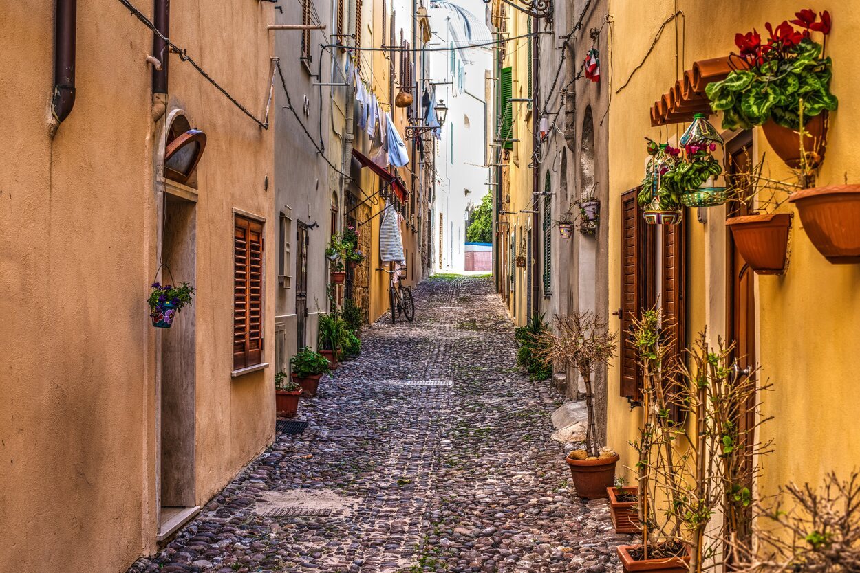 Calle de Alghero, Italia