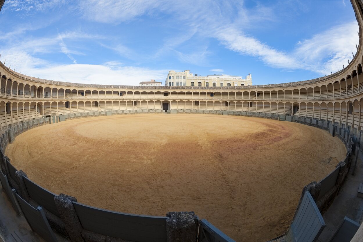 La plaza de toros la fundó Felipe II en 1572